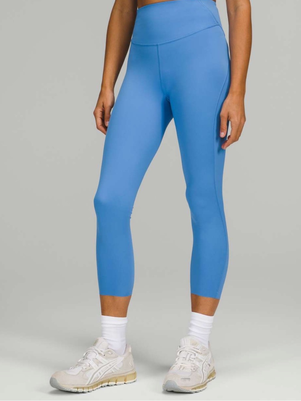 Lululemon Base Pace High-Rise Crop 23" Blue Nile Women’s Size 14 - Picture 2 of 10